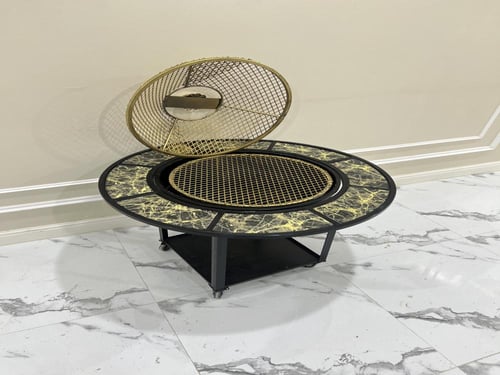 منقل حطب حديد