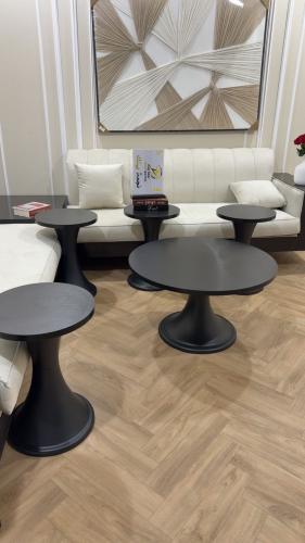 طقم طاولات خشب