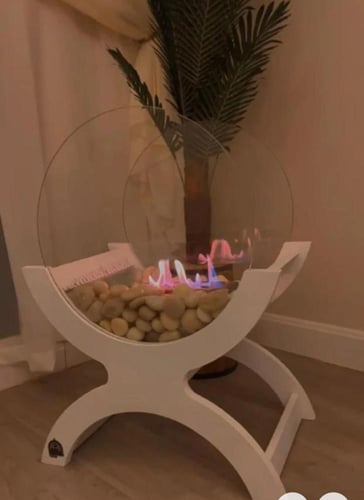 مدفأة ديكور بمادة الإيثانول حجم كبير