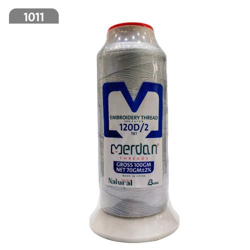 خيط تطريز لون 1011 70جرام ماركة مردن