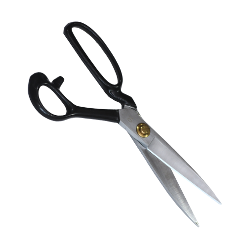 مقص صيني (مقبض أسود) - مقاس 12 - علبة سوداء