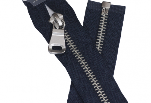 سحاب جاكيتات حديد 70 سم SLVNAV - شريط كحلي - تعليق...