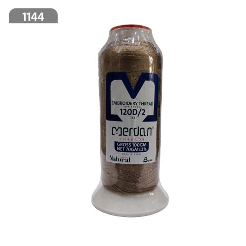 خيط تطريز لون 1144 70جرام ماركة مردن