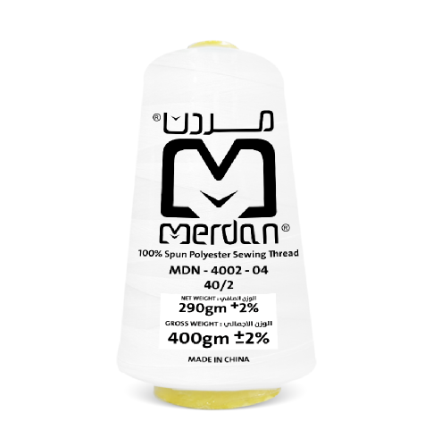 خيوط أبيض اوفرلك 400