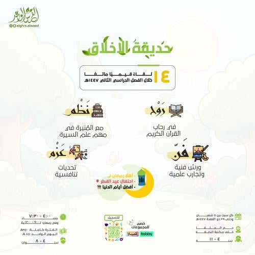 حديقة الأخلاق (الفترة المتبقية)