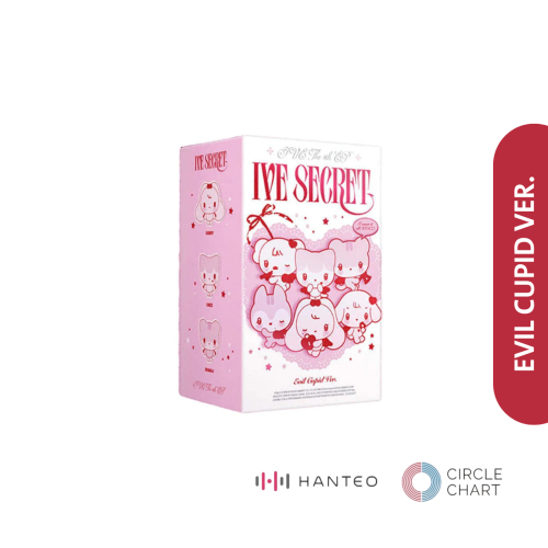 IVE 4th EP Album [IVE SECRET] EVIL CUPID ver. (PLA...
