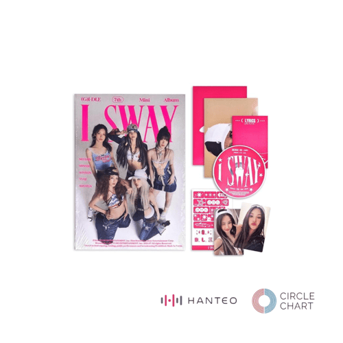 GIDLE 7th Mini Album [I SWAY] (Wind Ver. / Wave Ve...