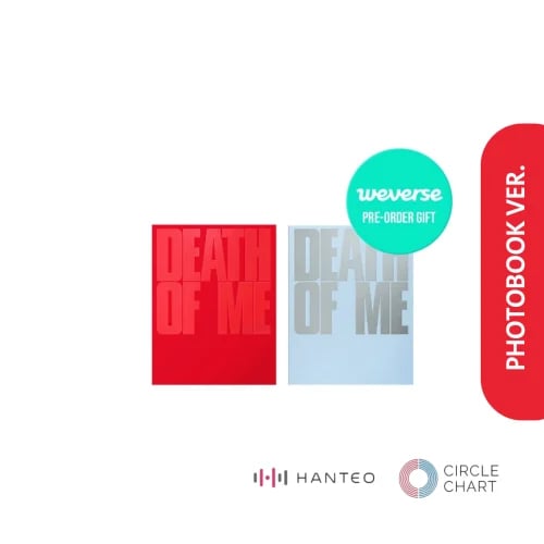 EVAN – 1st Mini Album ‘DEATH OF ME’ (Weverse Gift)