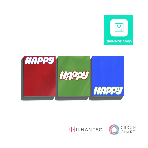 Jin- Happy (3 Version Set) (Weverse Gift)