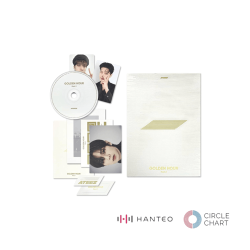 ATEEZ 10th Mini Album [GOLDEN HOUR : Part.1] (BLUE...