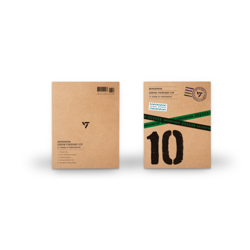 SEVENTEEN – SEVENTEEN Lyrics Postcard Kit
