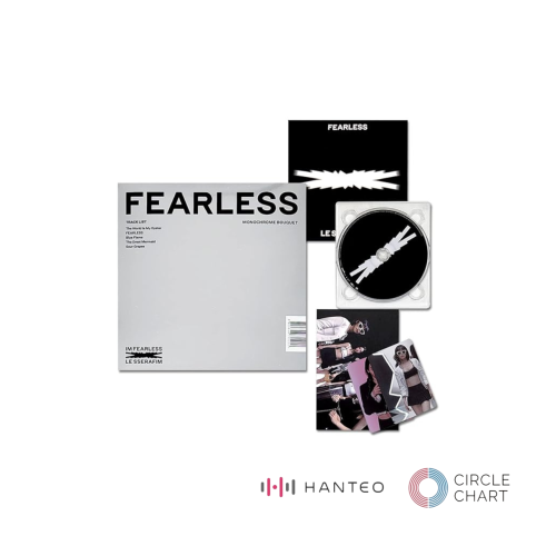 LE SSERAFIM- 1st Mini [FEARLESS] (Monochrome Bouqu...