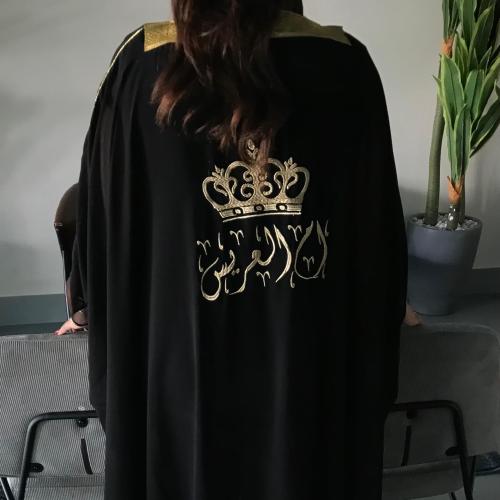 بشت نسائي بتصميم مميز وانيق - أسود