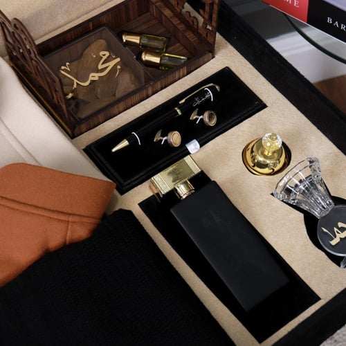 بوكس شتوي رجالي فاخر مع تطريز