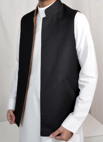 سديري دبل فيس بلون جملي اسود