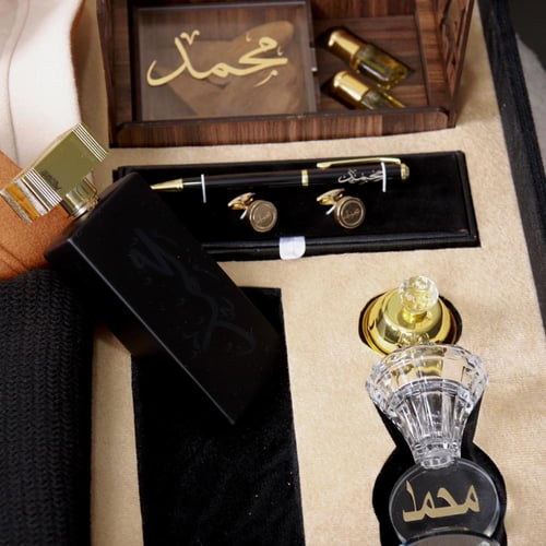 بوكس شتوي رجالي فاخر مع تطريز