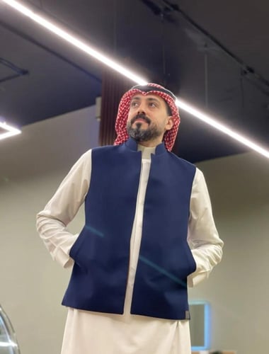 سديري دبل فيس بلون جملي كحلي