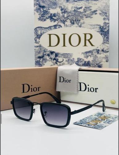 نظارة شمسية اطار اسود عدسات اسود مربعة