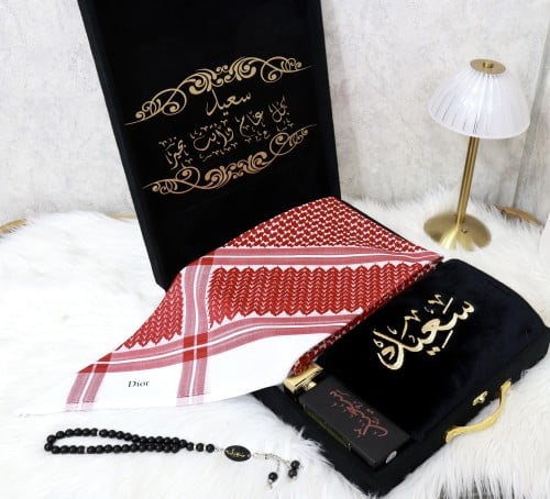 شماغ احمر دم الغزال الجديد