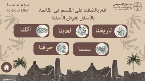 مسابقة الثقافية ليوم التأسيس