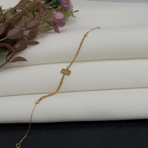 اسوارة ذهب عيار 21 وزن 0.99 جرام تصميم سبيكة