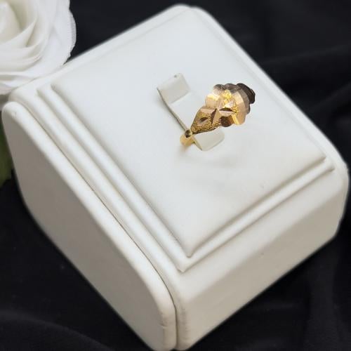 خاتم ذهب عيار 21 الوزن 1.2 جرام