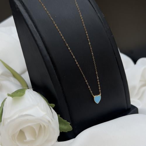 عقد ذهب عيار 18 الوزن 0.6 جرام