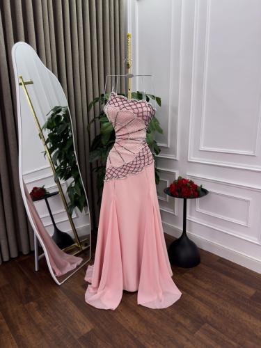 فستان سهره وردي