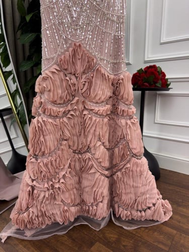 فستان سهره راقي اللوان متعدده