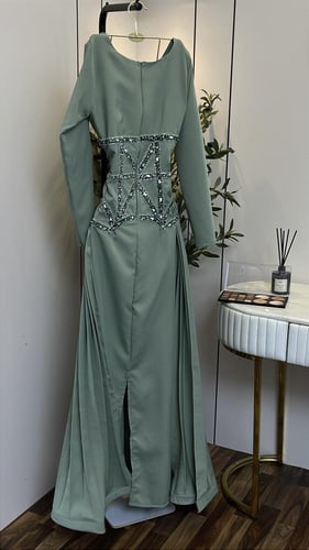 فستان سهره مطرز