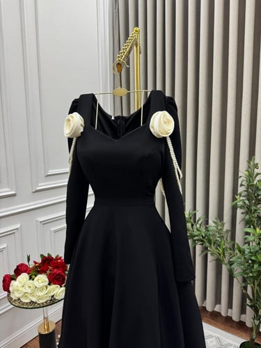 فستان ميدي راقي