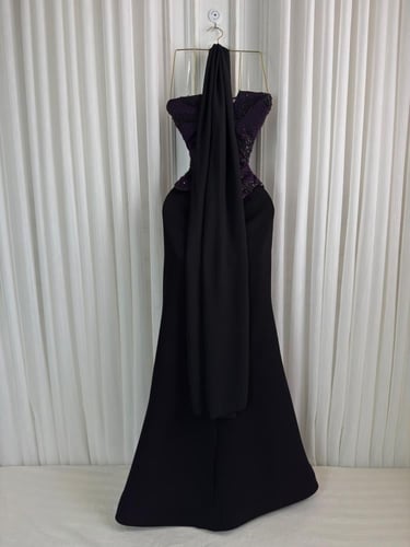 فستان سهره كلفة موف