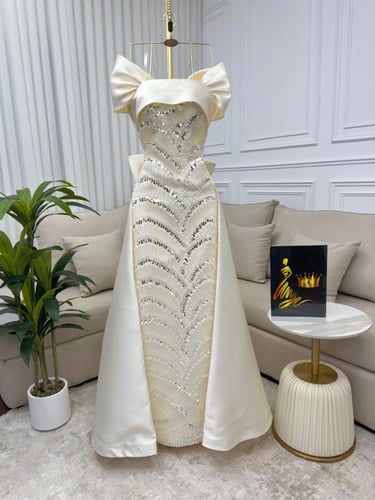 فستان سهره بيج