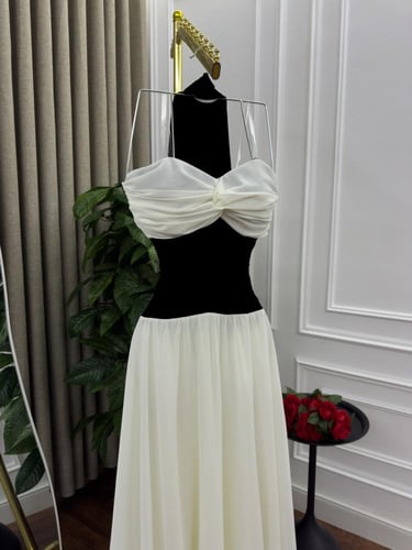 فستان شيفون راقي