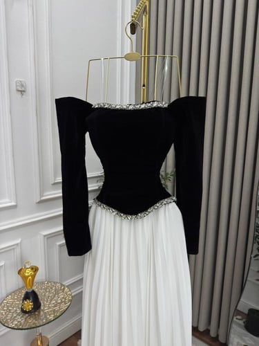 فستان سهره جوخ مطرز