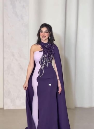 فستان موف راقي