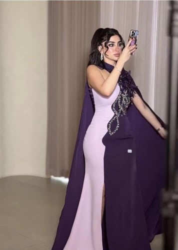 فستان موف راقي