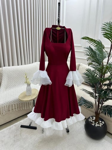 فستان عودي كم جازار