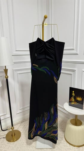 فستان ميار مطرز