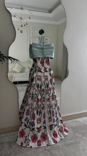 فستان سهره مشجر