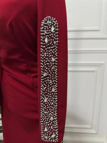 فستان لينا ناعم مطرز