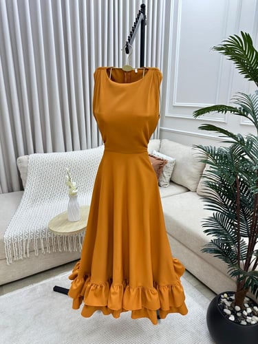 فستان رنيم ناعم