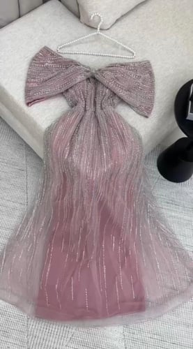 فستان سهره راقي مطرز