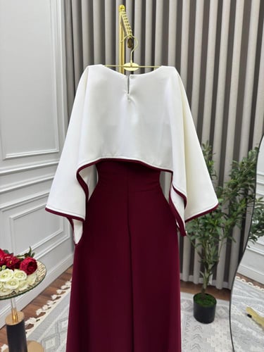 فستان باربي امتزاج الالوان