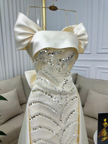 فستان سهره بيج