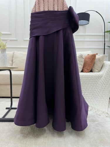 فستان رهف راقي مطرز