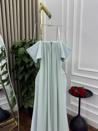 فستان باربي لمعة طلس