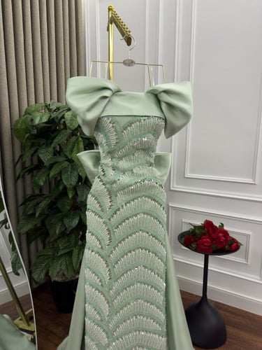 فستان تيفاني سهره