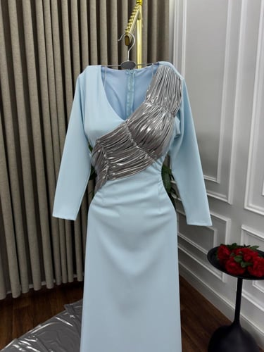 فستان باربي لمعة طلس