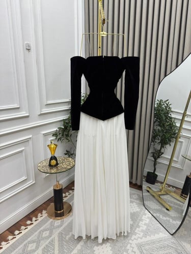 فستان سهره جوخ مطرز